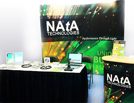 NataTech exhibition booth